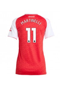 Fotbalové Dres Arsenal Gabriel Martinelli #11 Dámské Domácí Oblečení 2025-26 Krátký Rukáv